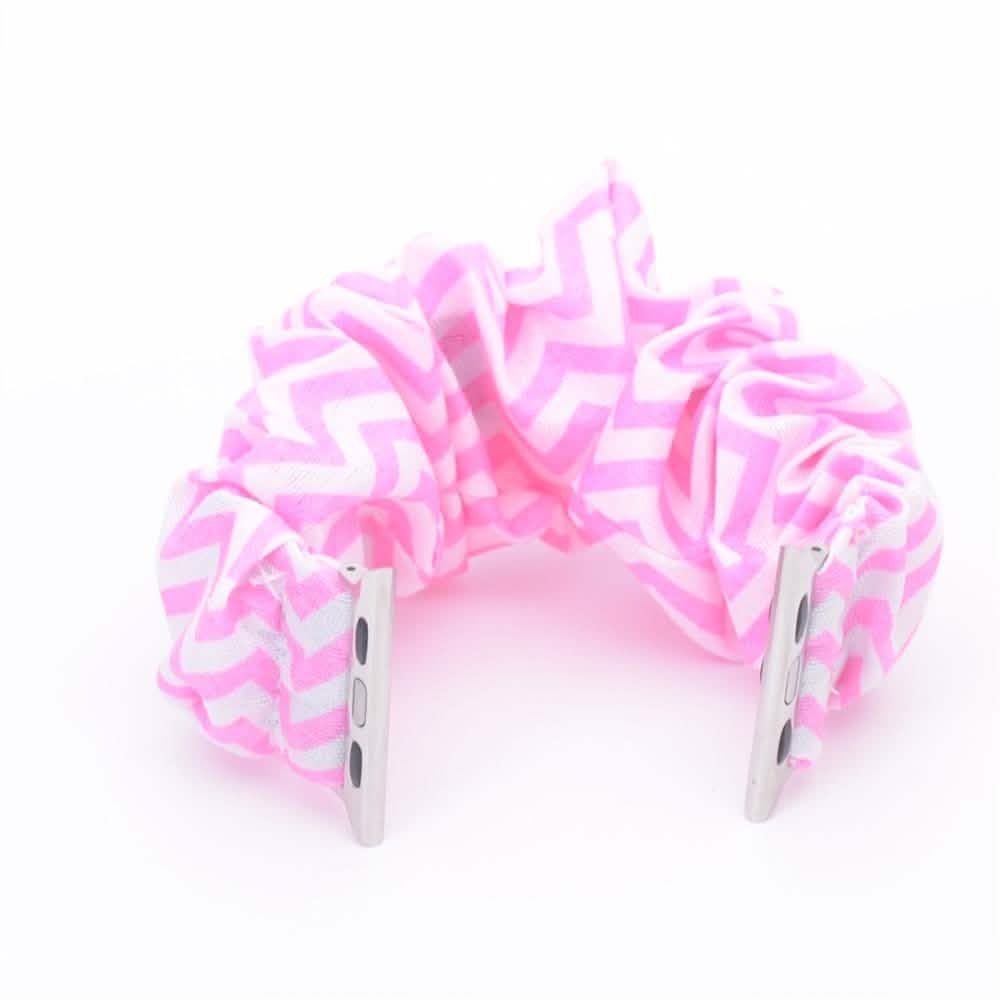 Multifunction Hair Scrunchie Apple Watch Band - Assorted Colors by DailySale