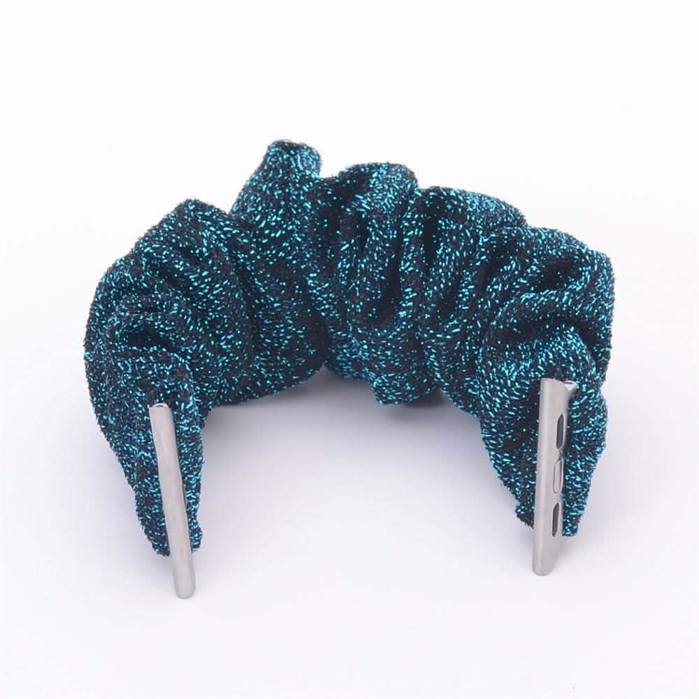 Multifunction Hair Scrunchie Apple Watch Band - Assorted Colors by DailySale