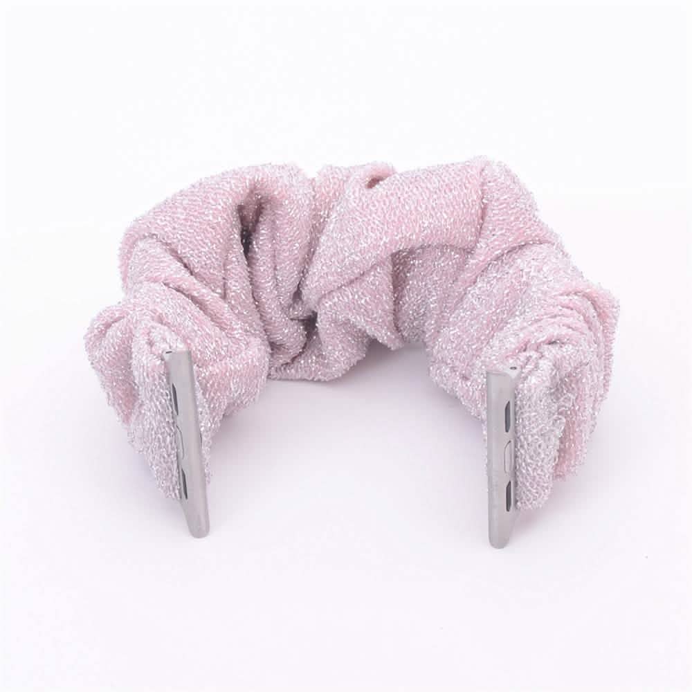 Multifunction Hair Scrunchie Apple Watch Band - Assorted Colors by DailySale