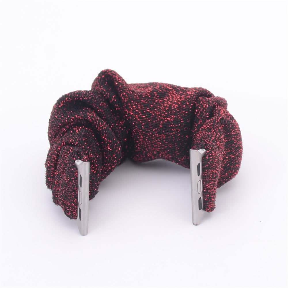 Multifunction Hair Scrunchie Apple Watch Band - Assorted Colors by DailySale