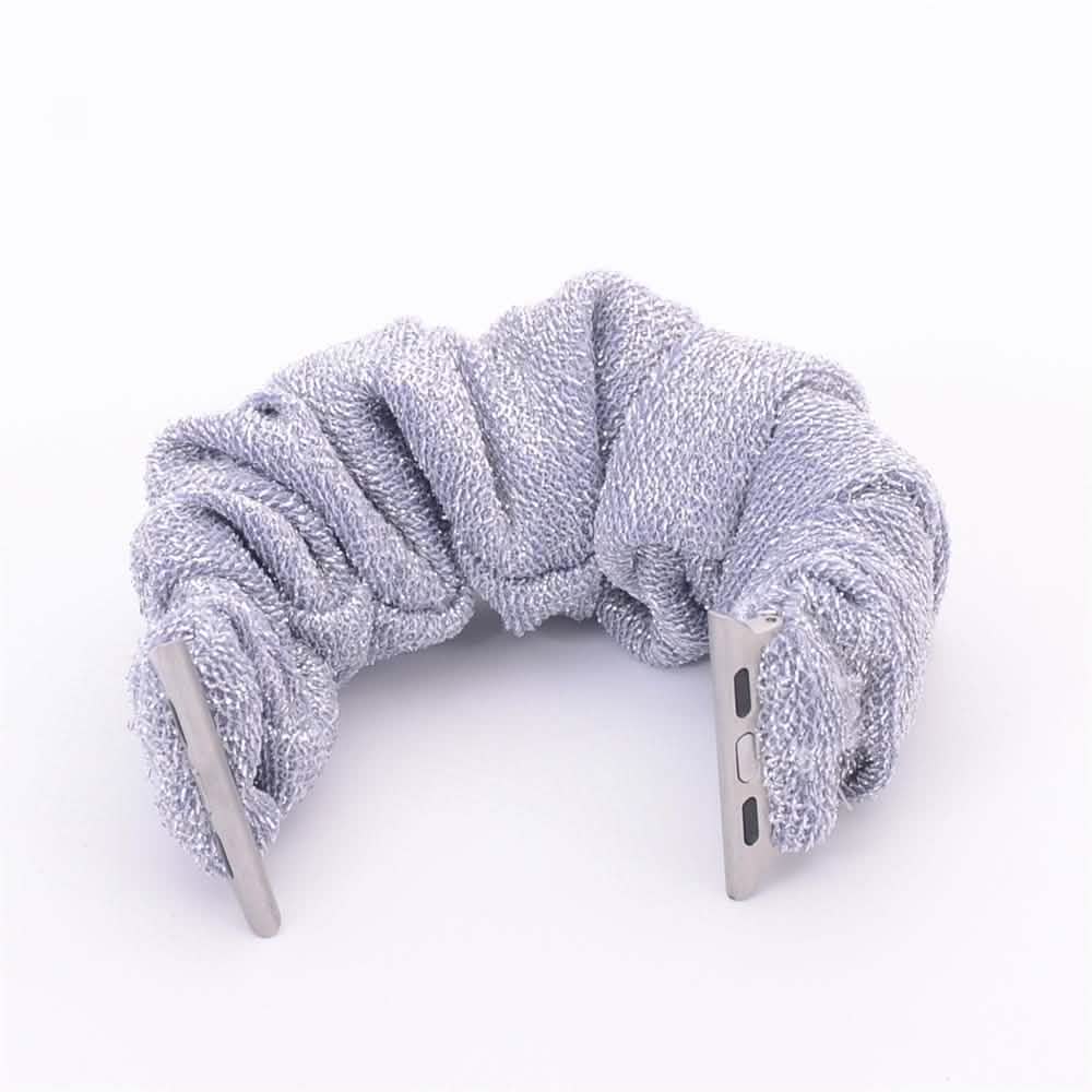 Multifunction Hair Scrunchie Apple Watch Band - Assorted Colors by DailySale