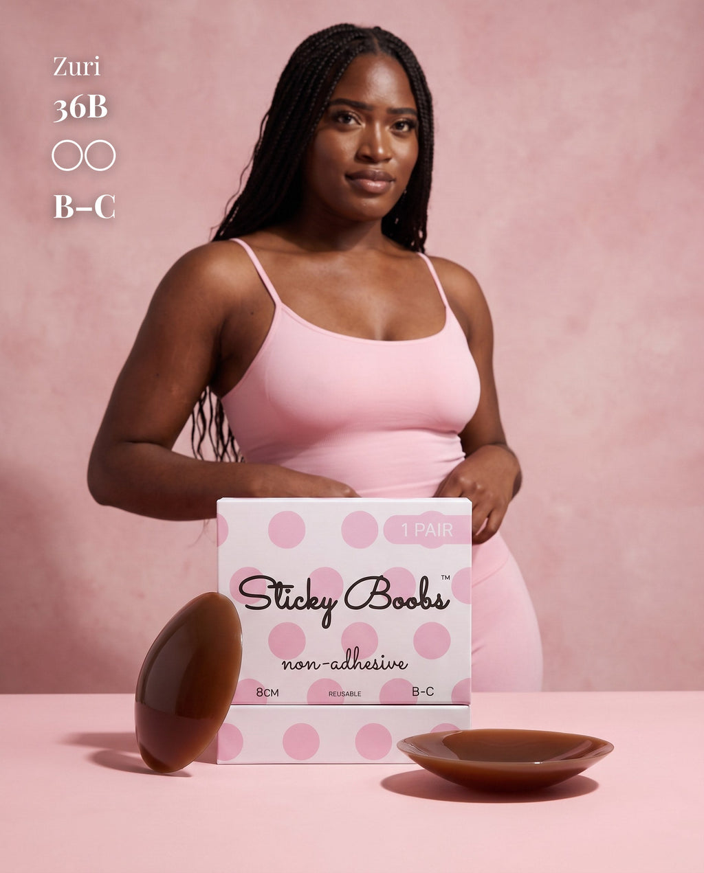 Non-Adhesive Nipple Covers by Sticky Boobs