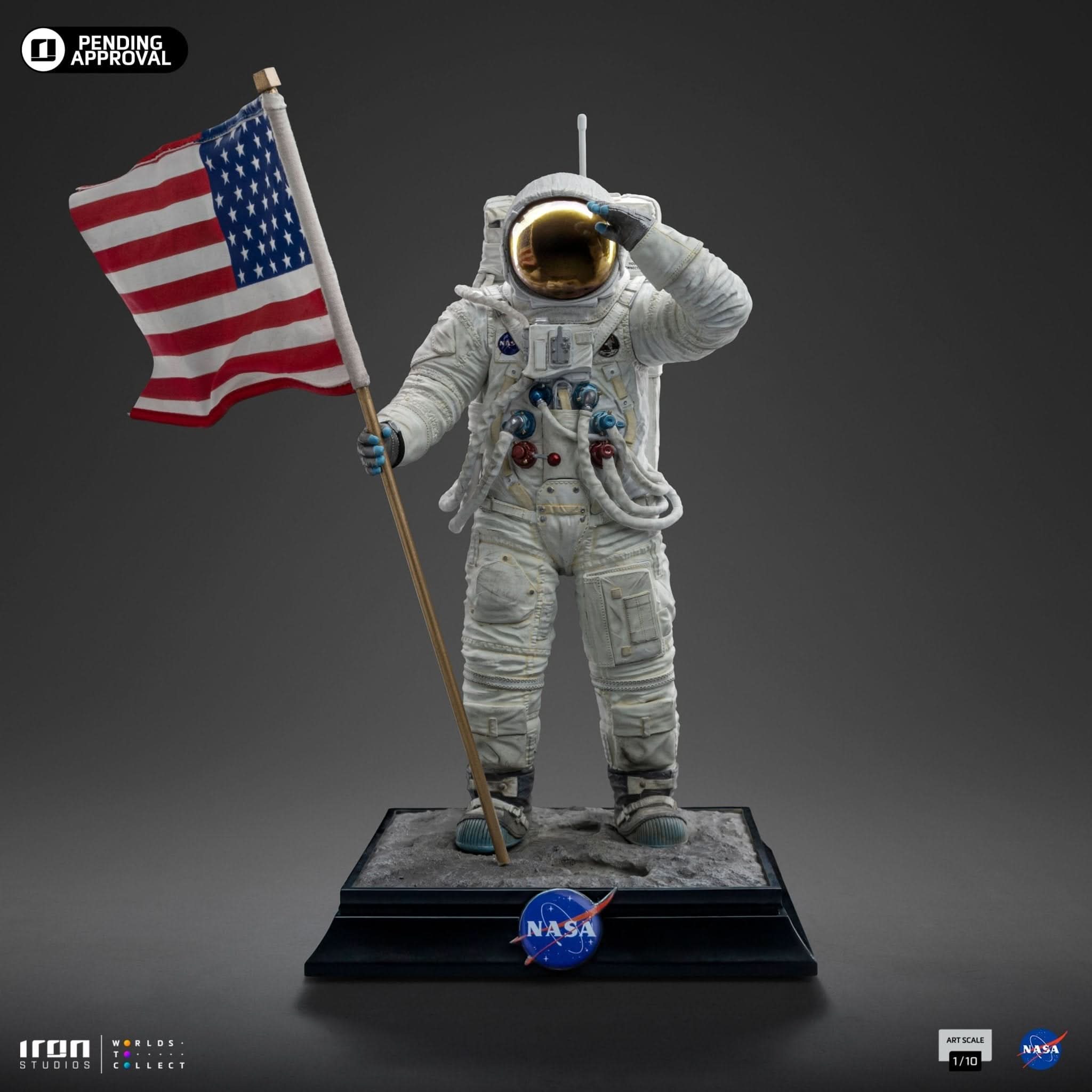 Statue Apollo 11 Astronaut - Nasa - Art Scale 1/10 - Iron Studios by Iron Studios Collectibles Store