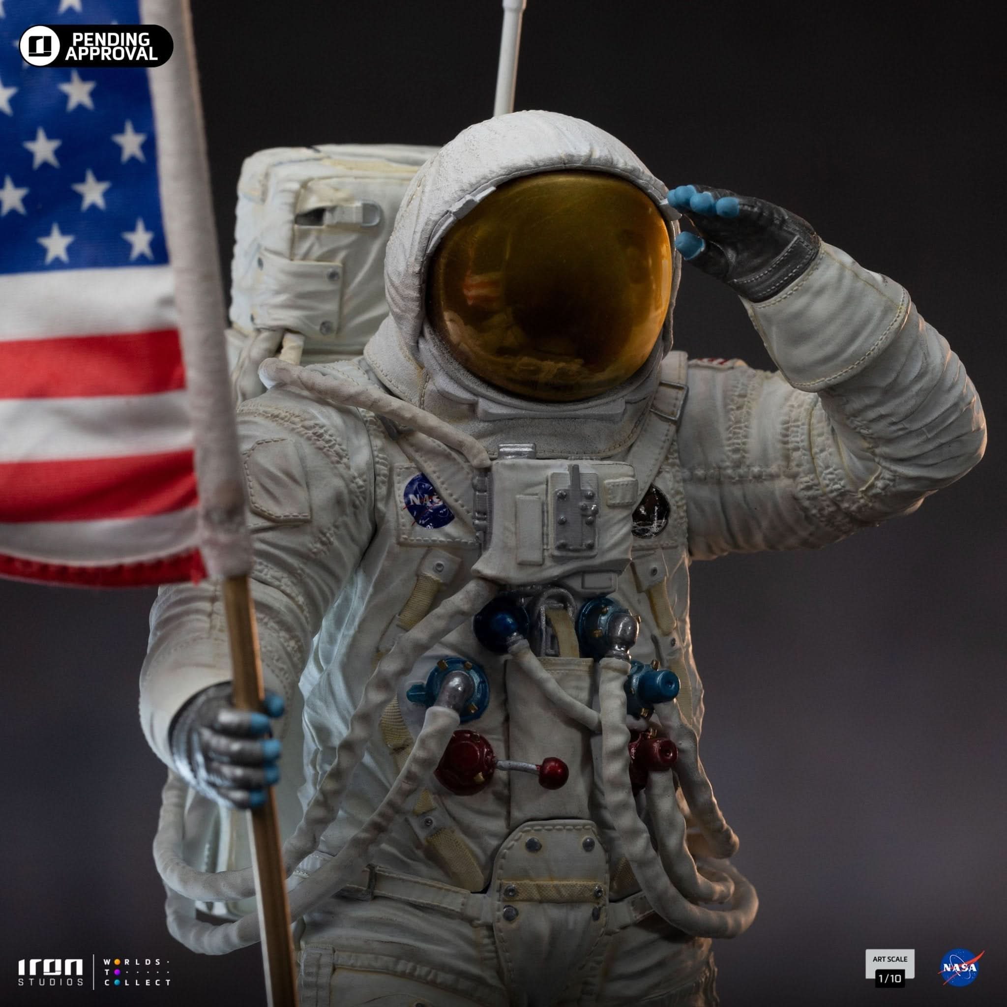 Statue Apollo 11 Astronaut - Nasa - Art Scale 1/10 - Iron Studios by Iron Studios Collectibles Store