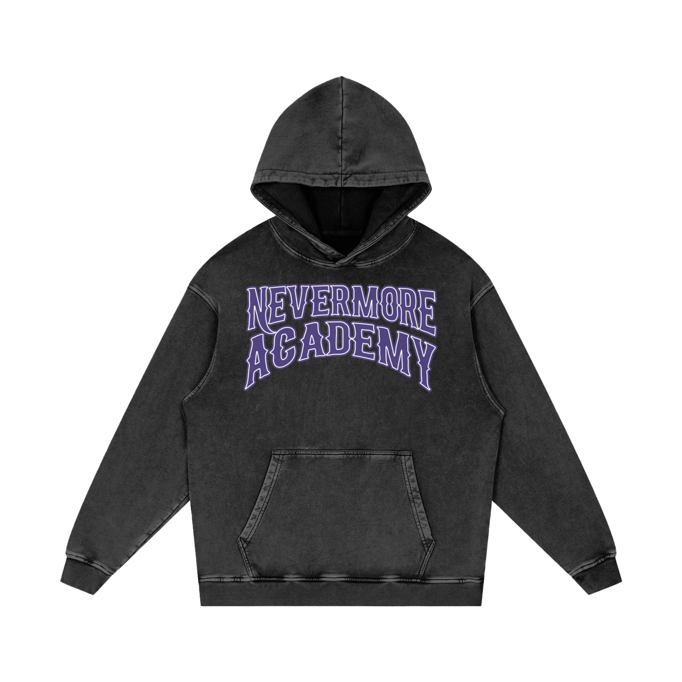 Nevermore Academy Unisex Cotton Hoodie by Goth Cloth Co.