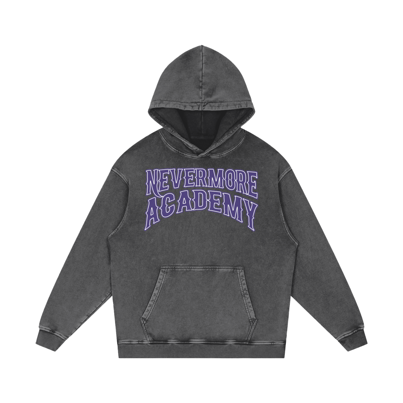 Nevermore Academy Unisex Cotton Hoodie by Goth Cloth Co.