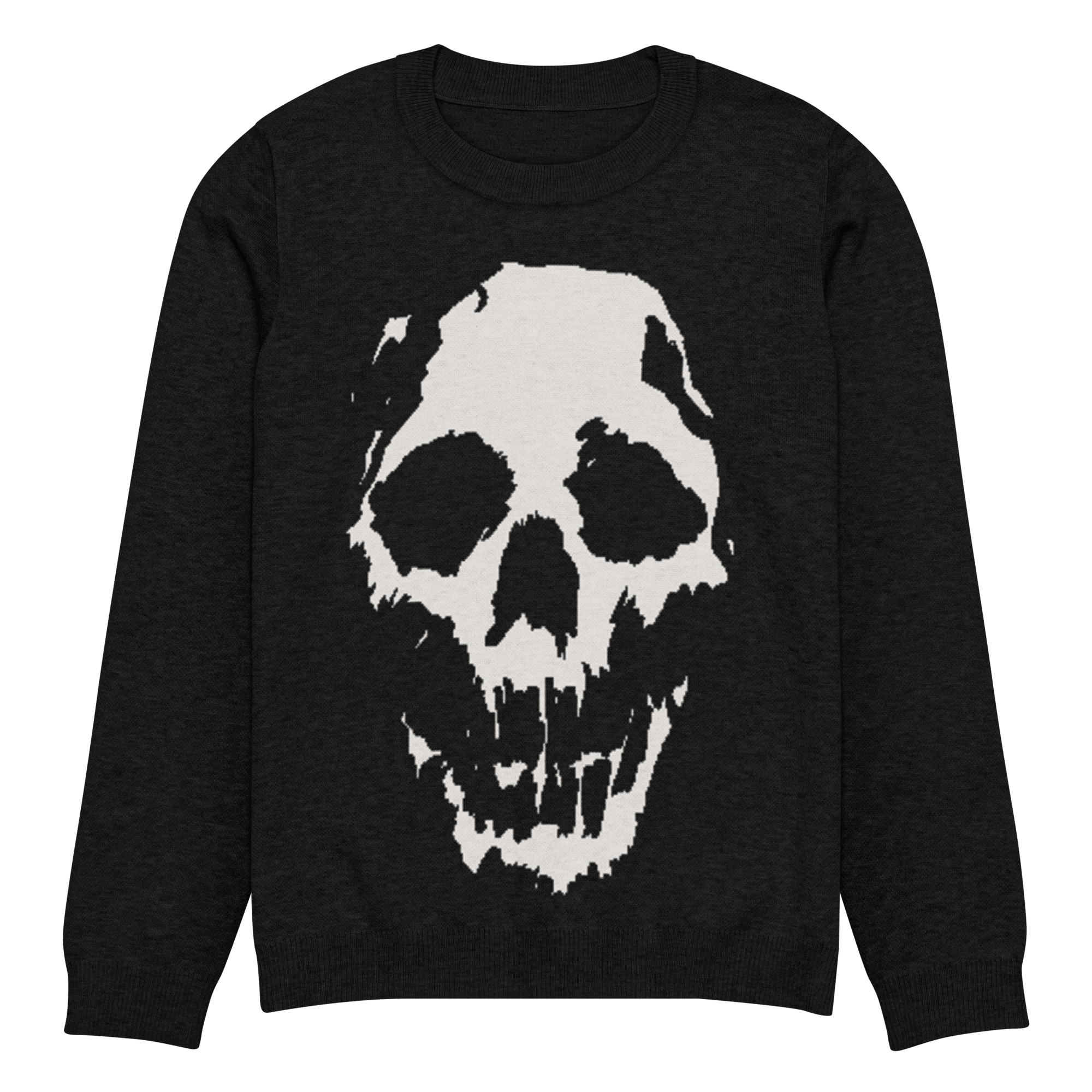 Night Terrors Knit Crewneck Sweater by Goth Cloth Co.