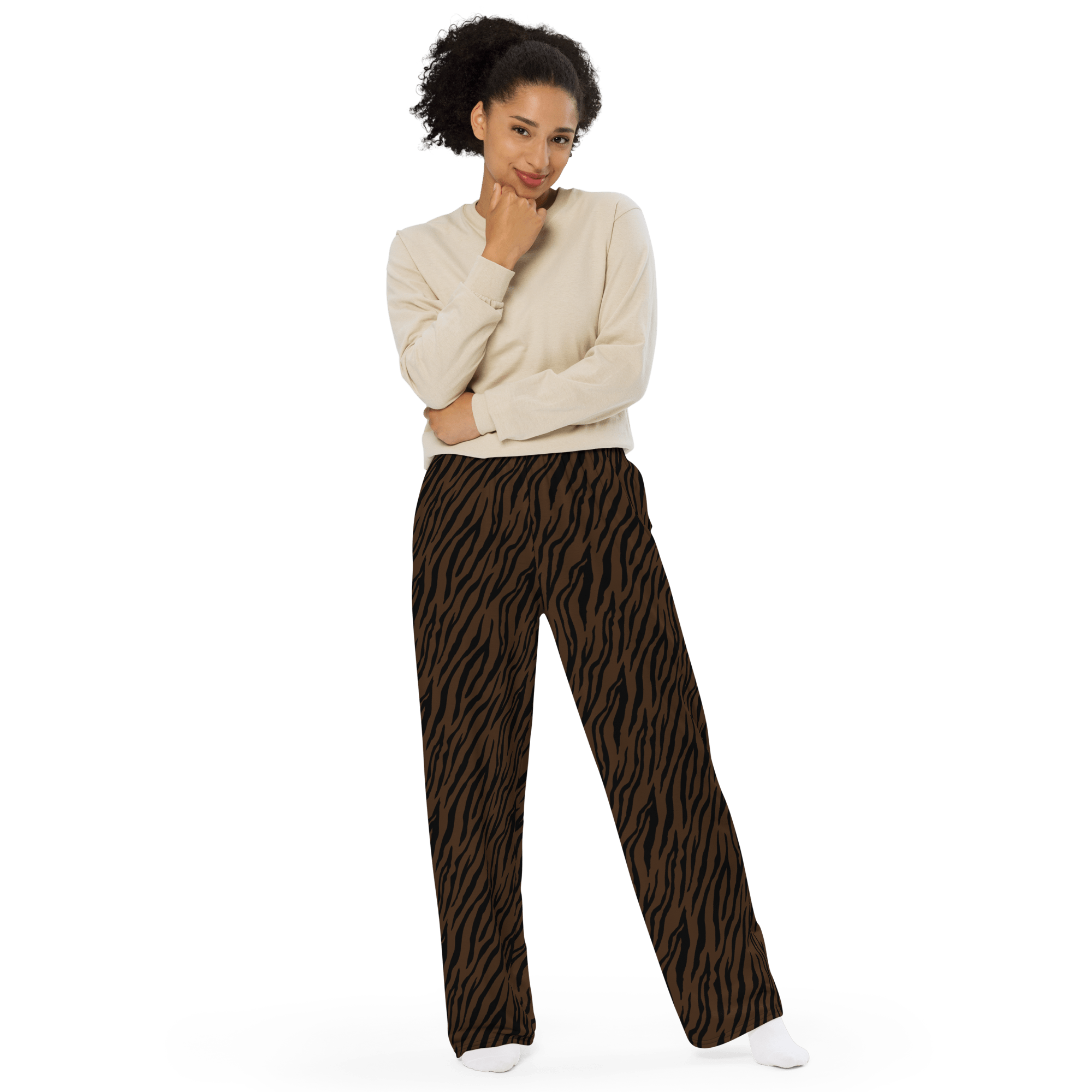 Nocturnal Prowl Unisex Lounge Pants by Goth Cloth Co.