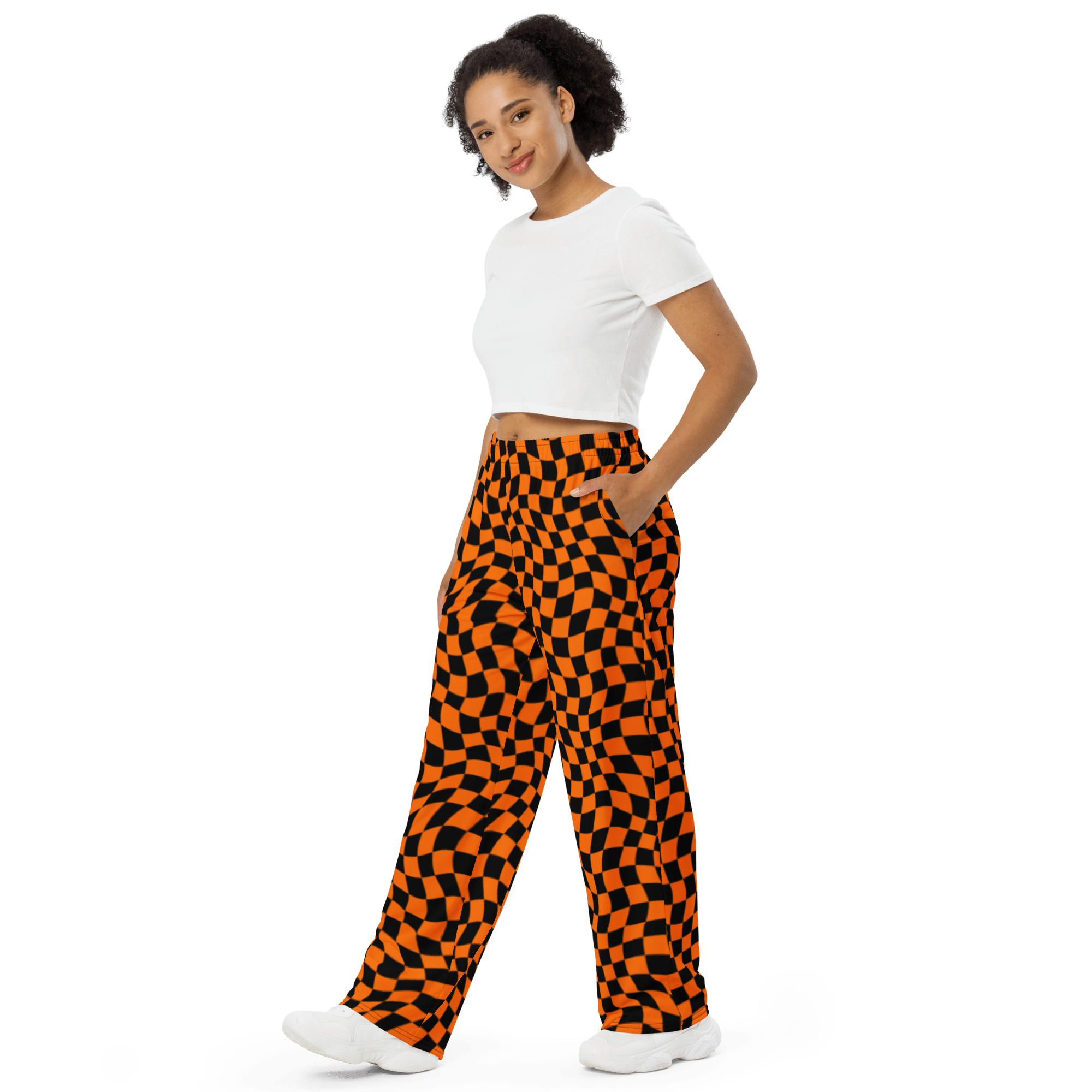 October Tiles Wide Leg Lounge Pants by Goth Cloth Co.