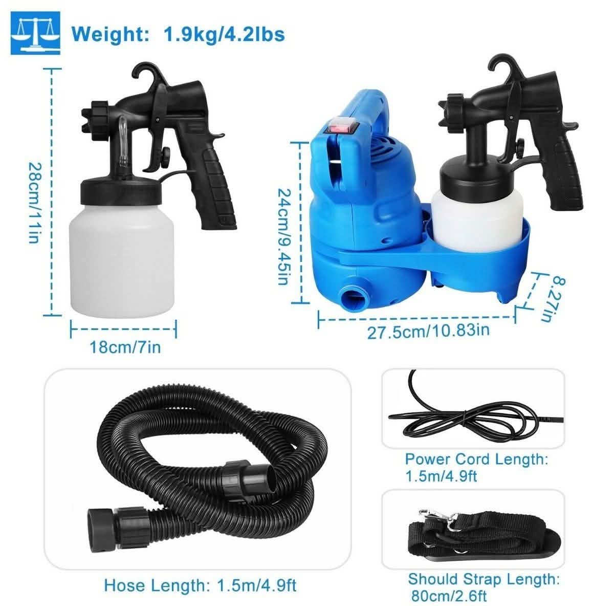 Oil Primer Water Paint Sprayer Machine by DailySale
