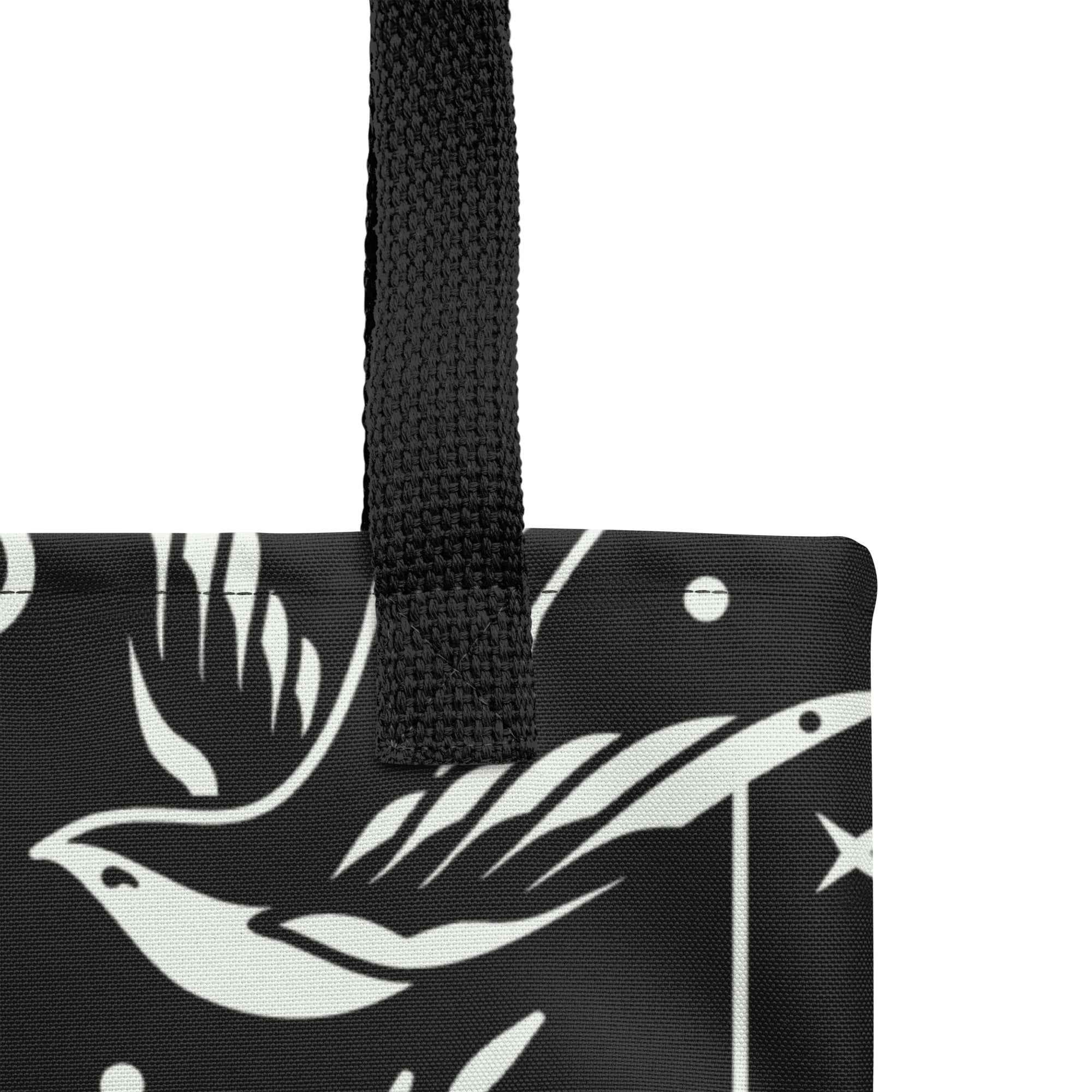 Old School Ink Tote Bag by Goth Cloth Co.
