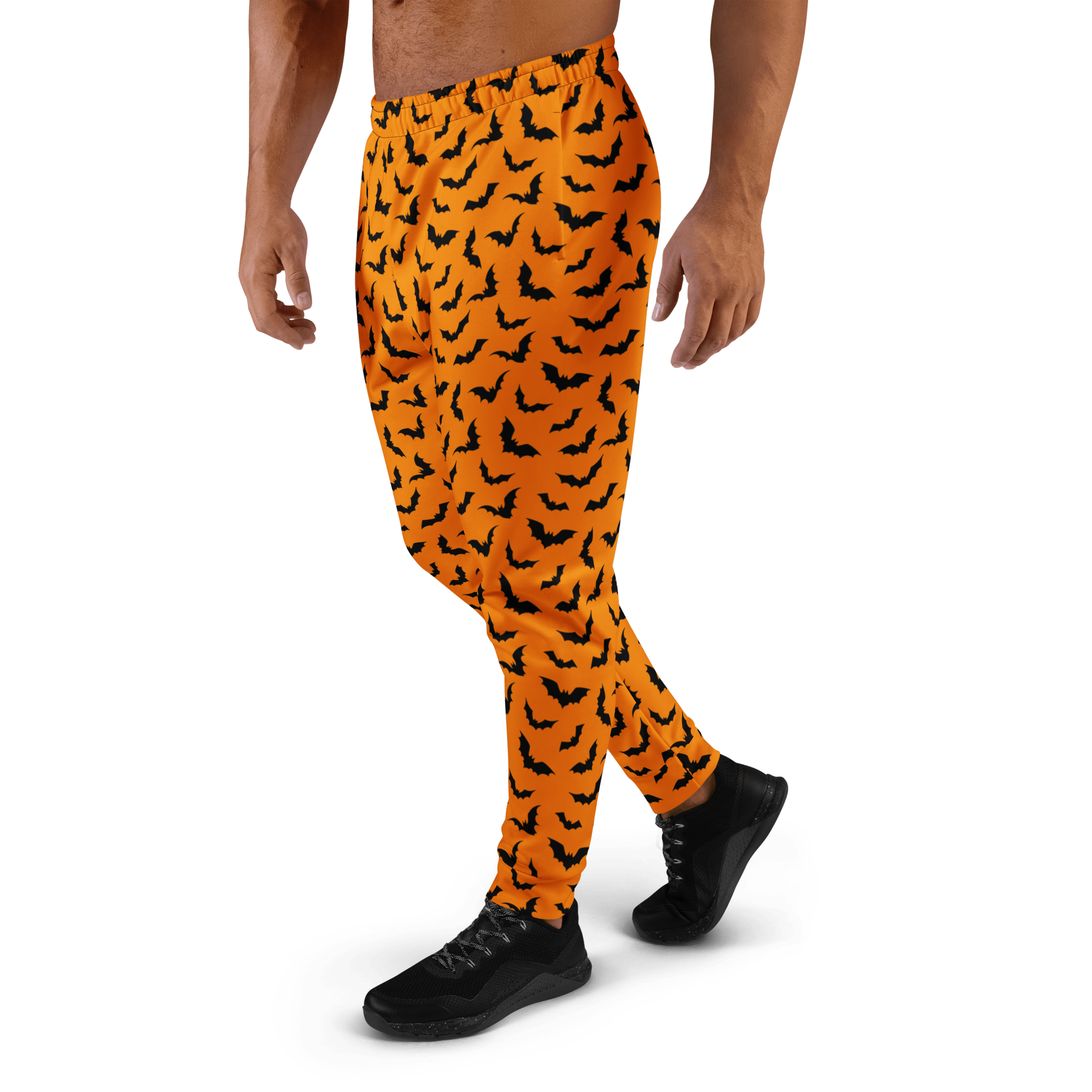 Orange Eclipse Unisex Joggers by Goth Cloth Co.