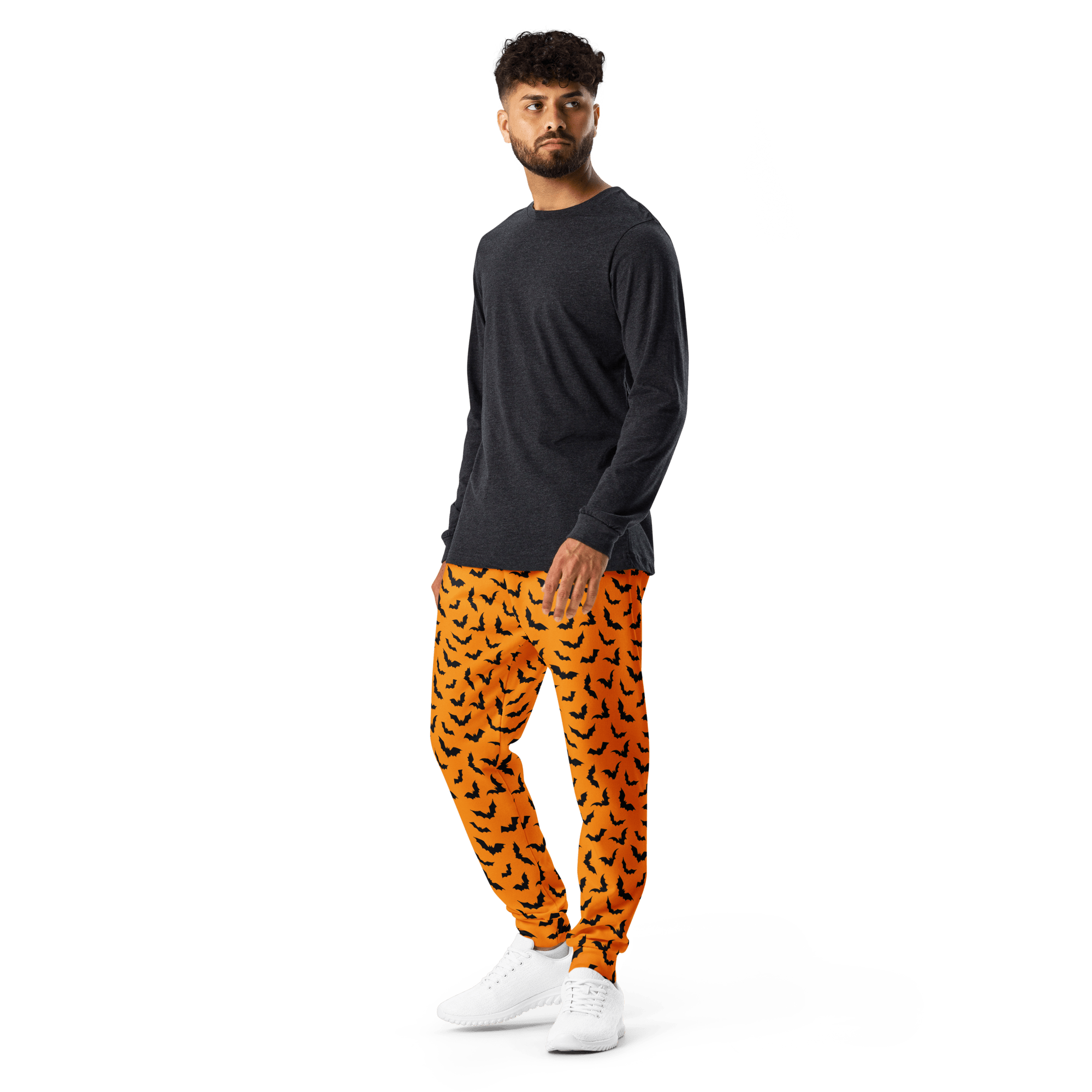 Orange Eclipse Unisex Joggers by Goth Cloth Co.
