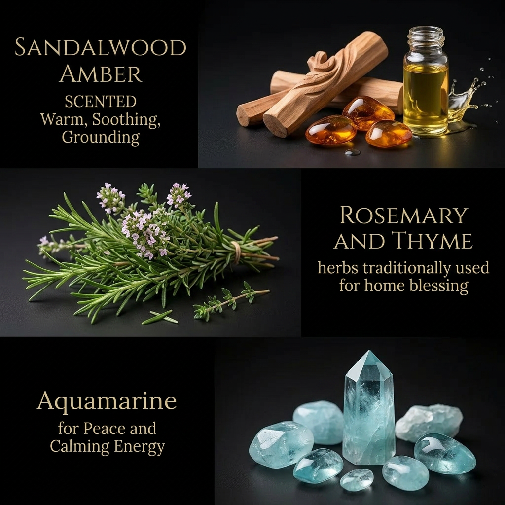 Home Blessing Candle — 8‑oz Harmony & Protection by Circe Boutique