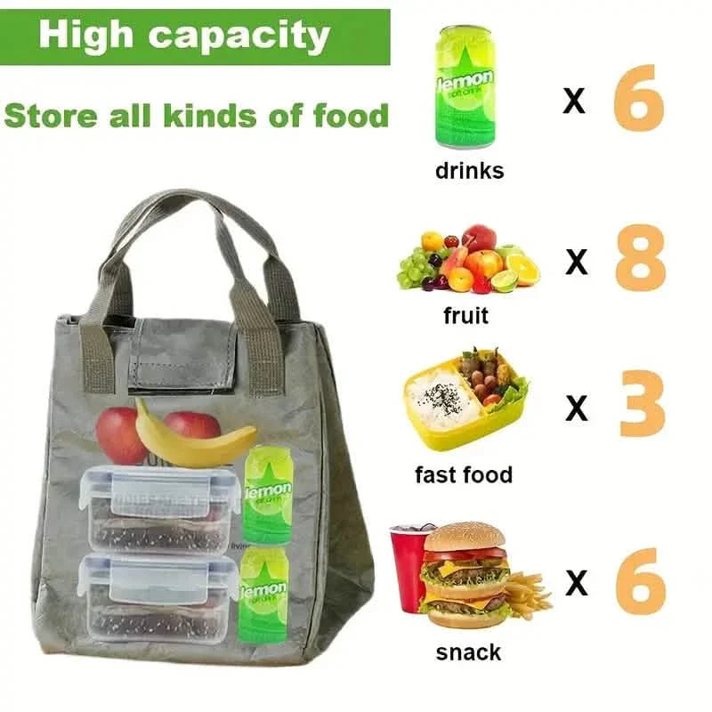 Paper Bento Bag Waterproof And Oilproof Insulation Bag by DailySale