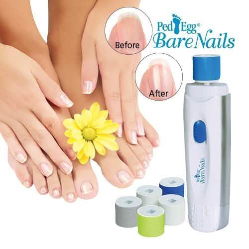 PedEgg Bare Nails Nail Polisher by DailySale