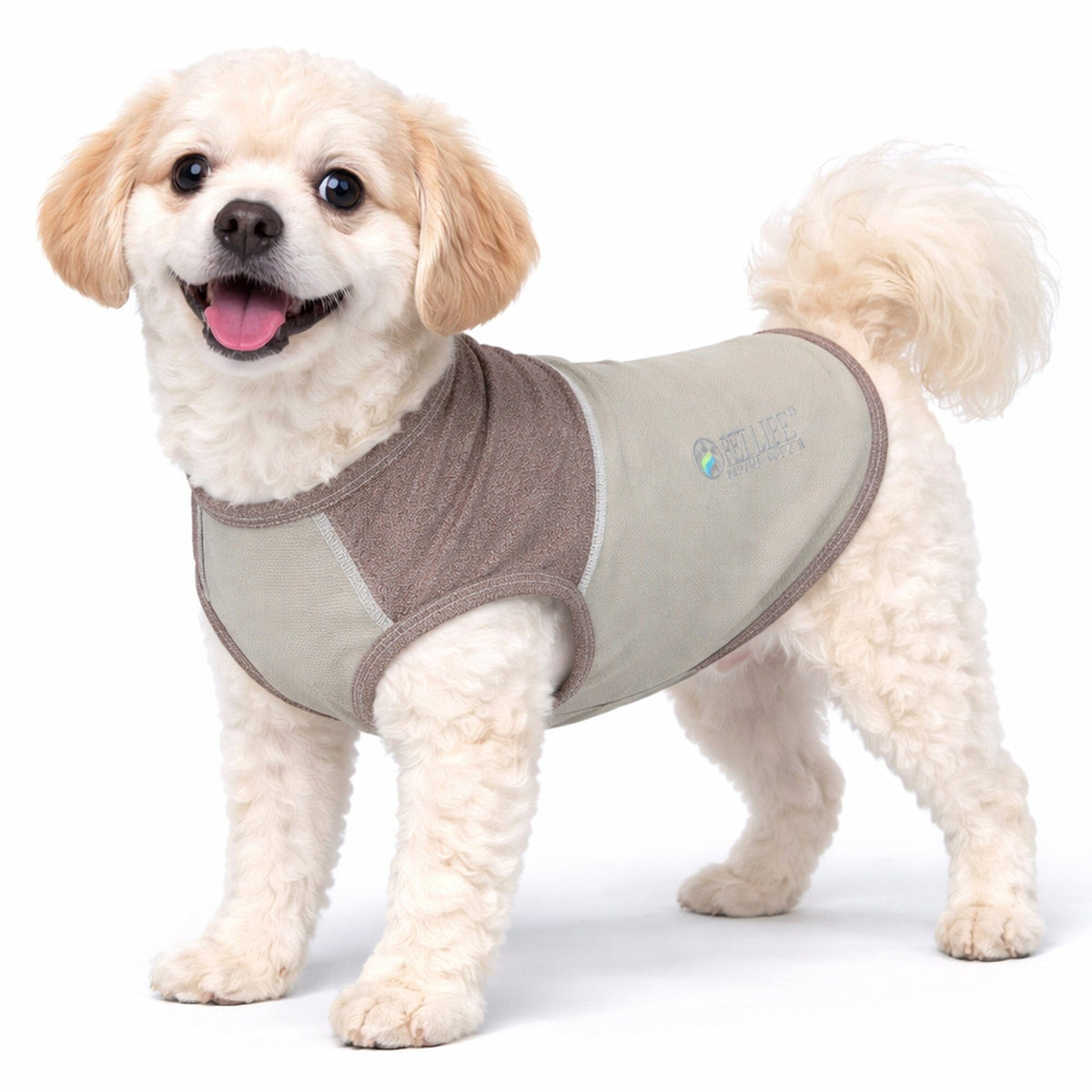 Pet Life ® Active 'Aero-Pawlse' Quick-Dry and 4-Way-Stretch Yoga Fitness Dog T-Shirt Tank Top by Pet Life
