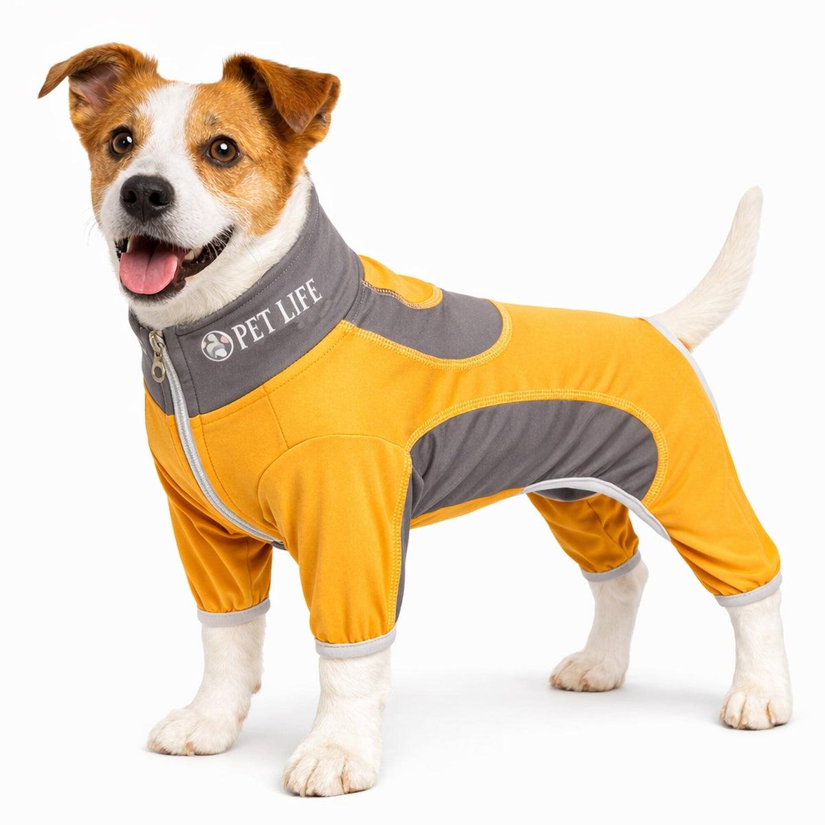 Pet Life ® Active 'Warm-Pup' Stretchy and Quick-Drying Fitness Dog Yoga Warm-Up Tracksuit by Pet Life