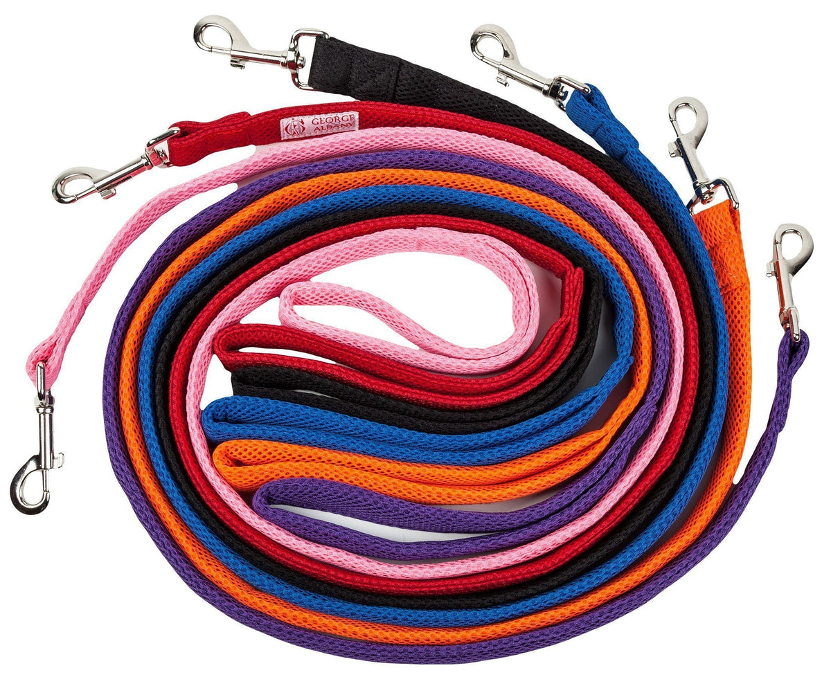 Pet Life ® 'Aero Mesh' Breathable and Adjustable Dual Sided Thick Mesh Dog Leash by Pet Life