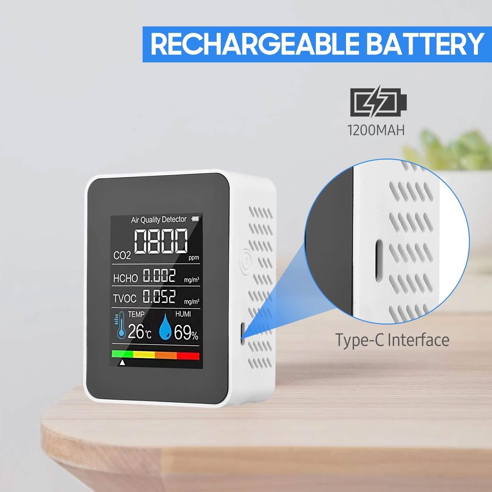 Portable Air Quality Monitor by DailySale