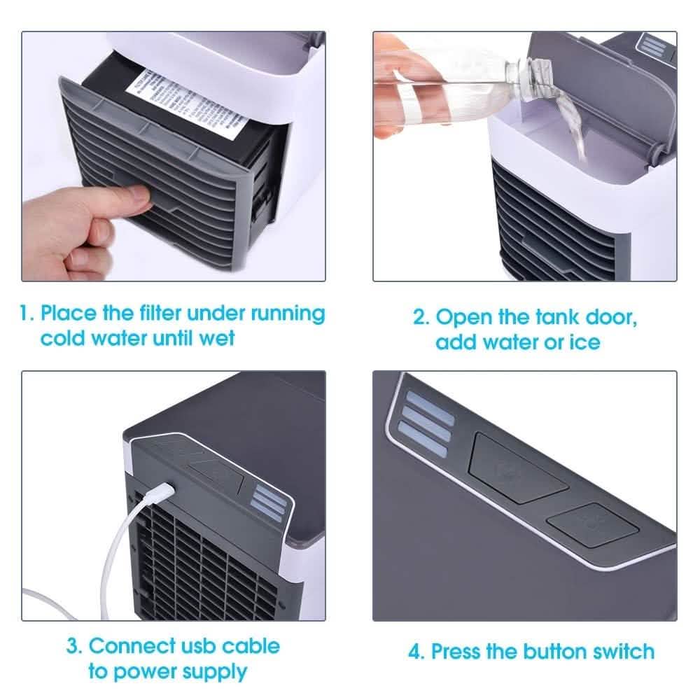 Portable Air Space Cooler & Purifier by DailySale