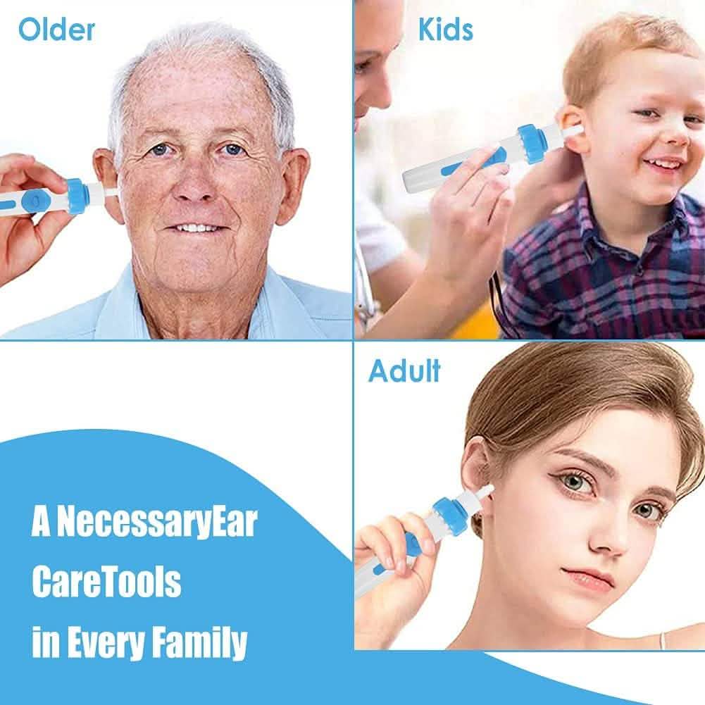 Portable Automatic Electric Vacuum Ear Wax Remover by DailySale