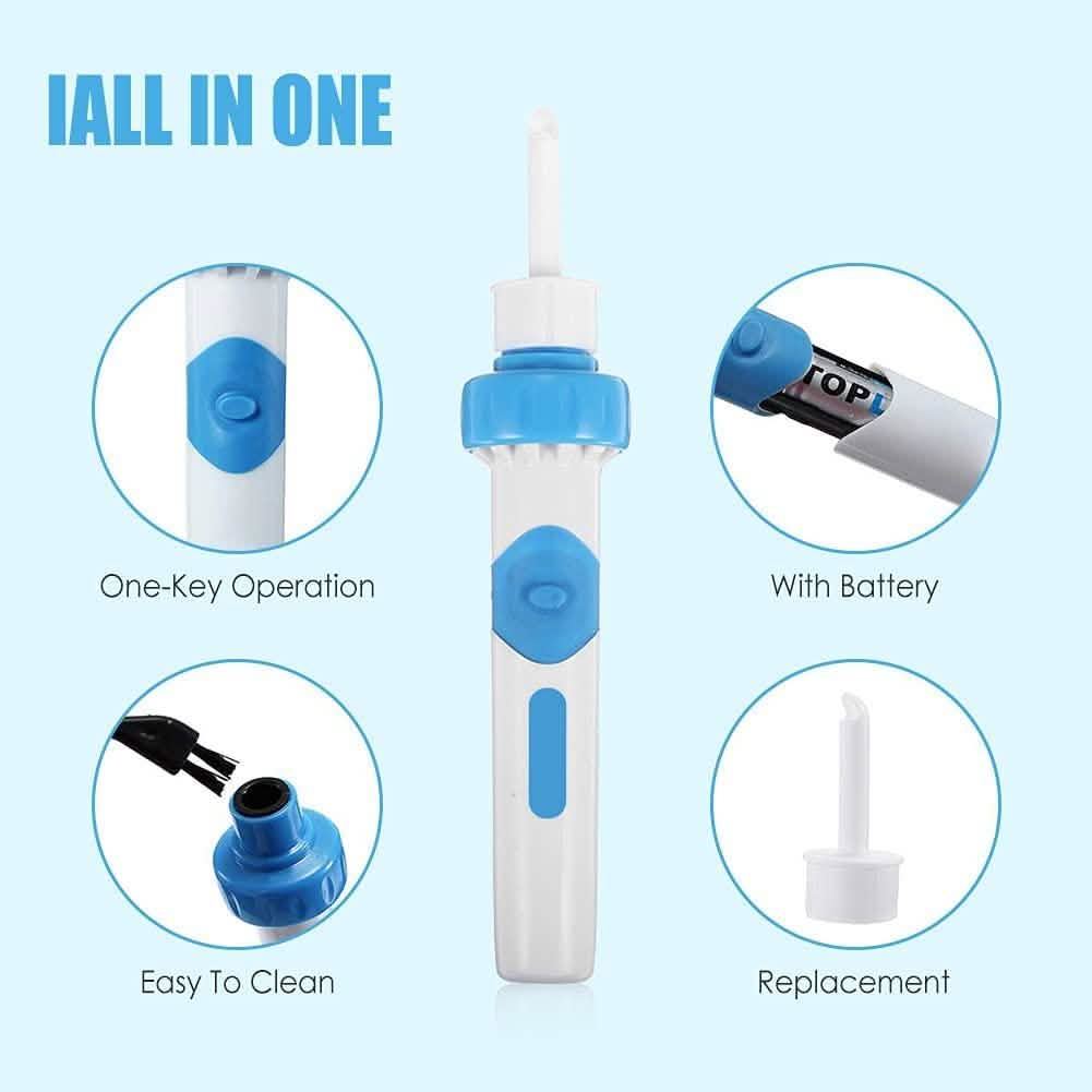 Portable Automatic Electric Vacuum Ear Wax Remover by DailySale