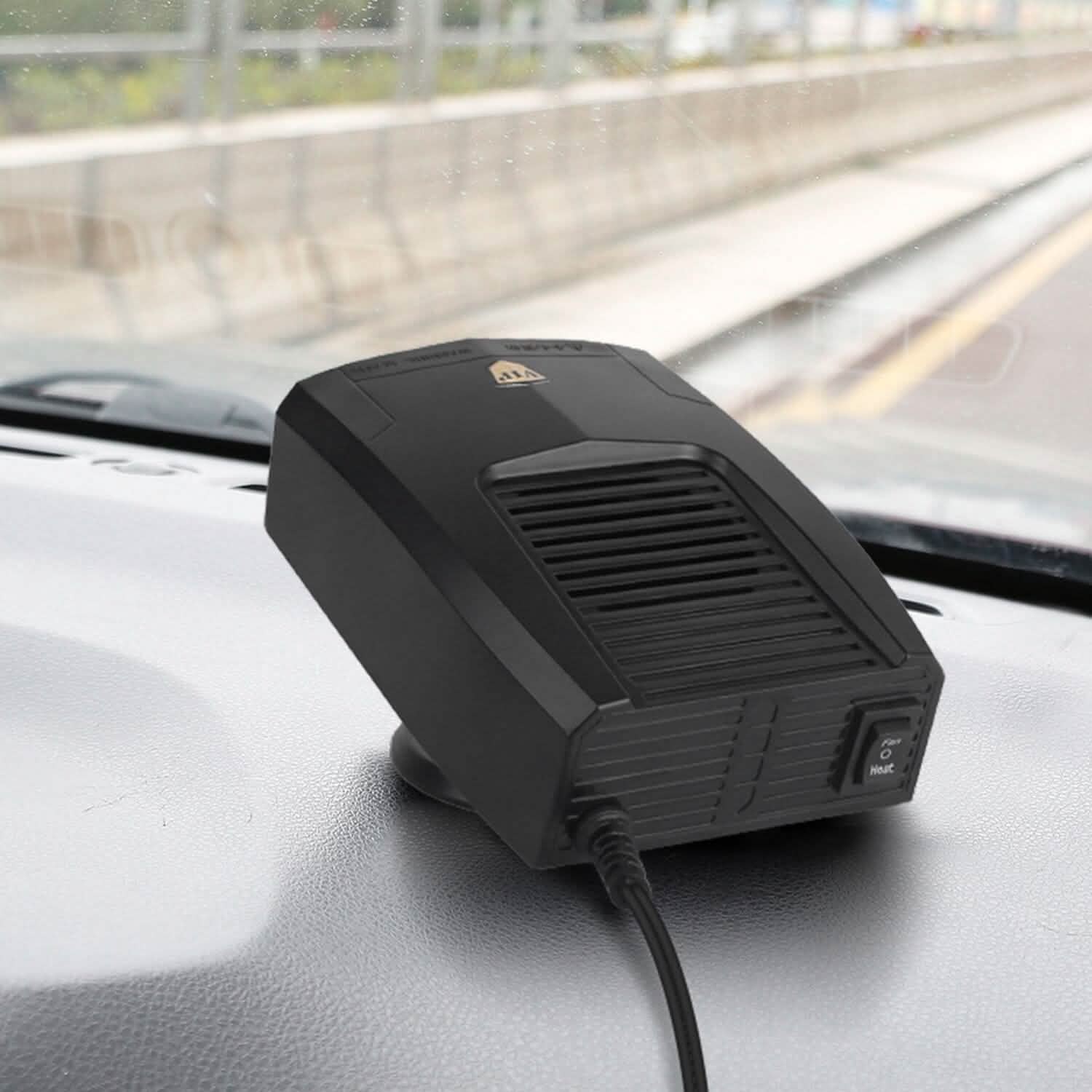 Portable Car Heater Heating Fan 2-in-1 Defroster Defogger Demister Windshield Heater by DailySale