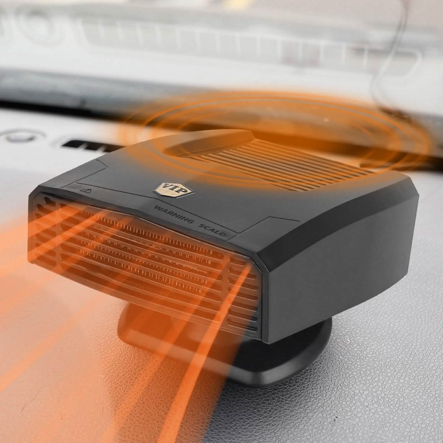 Portable Car Heater Heating Fan 2-in-1 Defroster Defogger Demister Windshield Heater by DailySale