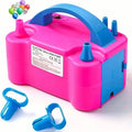 Portable Dual Nozzle Electric Air Balloon Pump and Tying Tool by DailySale