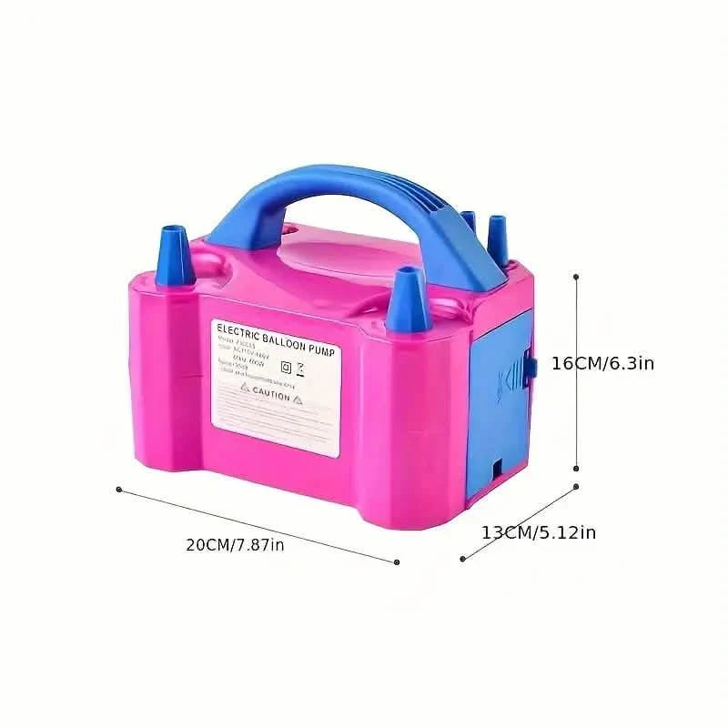 Portable Dual Nozzle Electric Air Balloon Pump and Tying Tool by DailySale