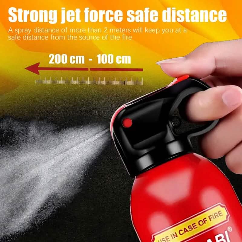 Portable Fire Extinguisher Spray 4-in-1 with Bracket by DailySale