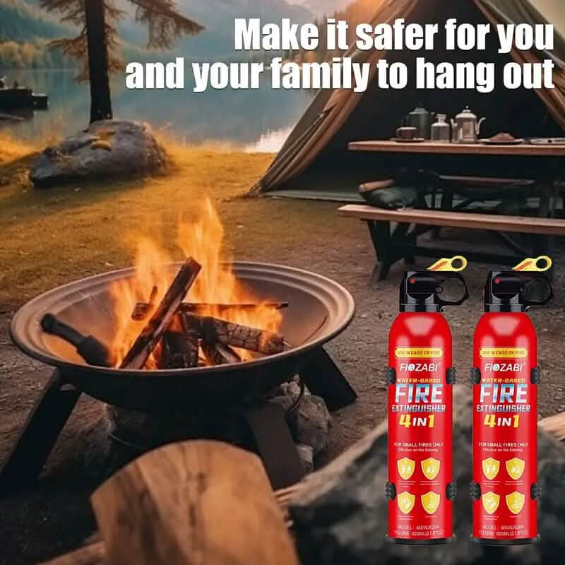 Portable Fire Extinguisher Spray 4-in-1 with Bracket by DailySale