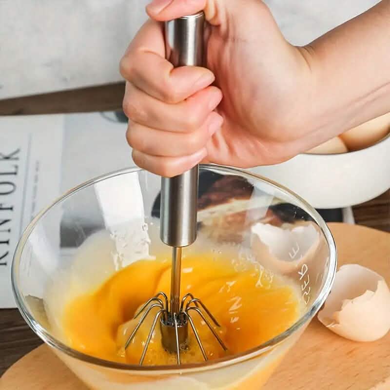 Portable Handheld Mixer (Semi-Automatic, No Electricity Needed) by DailySale