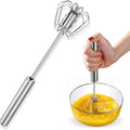 Portable Handheld Mixer (Semi-Automatic, No Electricity Needed) by DailySale