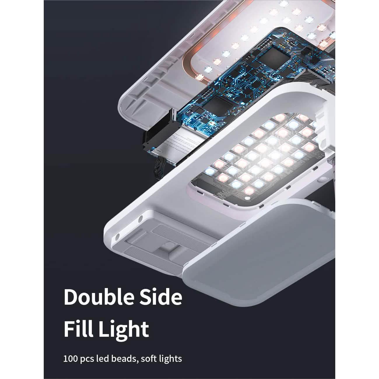 Portable Phone Holder with LED Dimmable Light by DailySale
