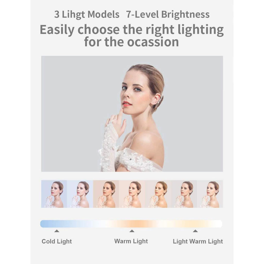 Portable Phone Holder with LED Dimmable Light by DailySale