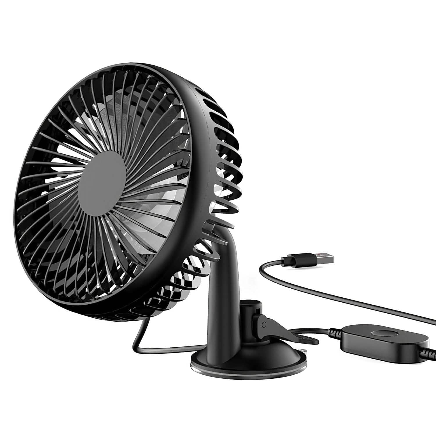 Portable Rotatable Car Cooling Fan by DailySale
