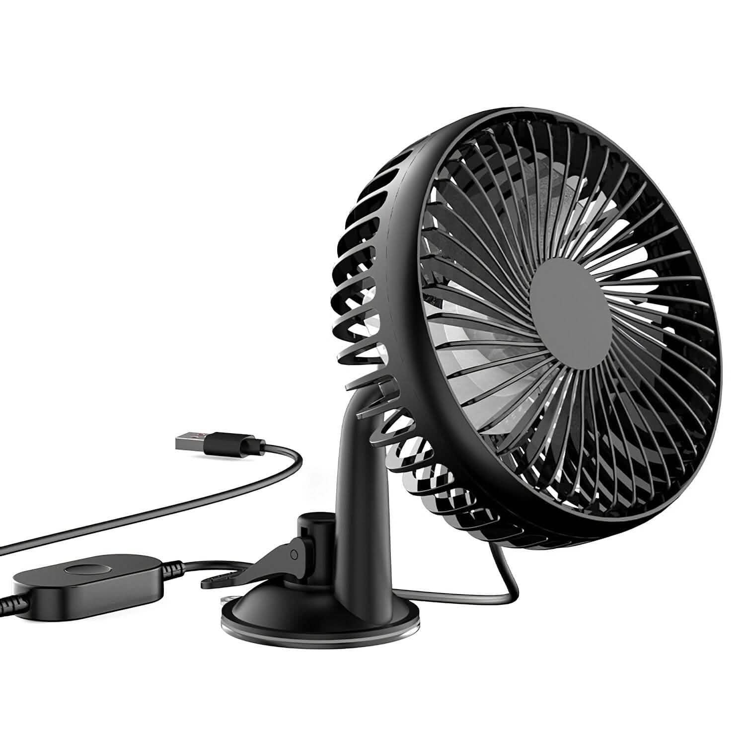 Portable Rotatable Car Cooling Fan by DailySale
