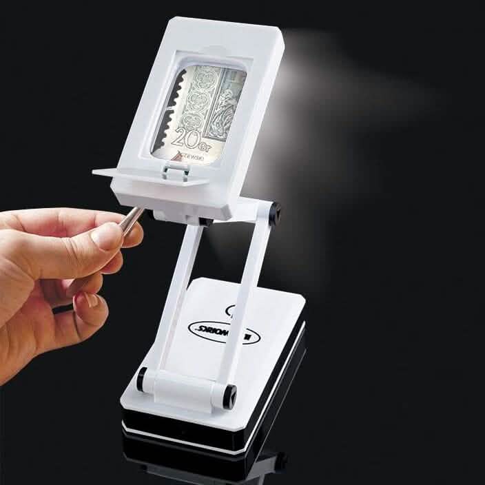 Portable Ultra Bright LED Lamp with 3X Magnifier by DailySale