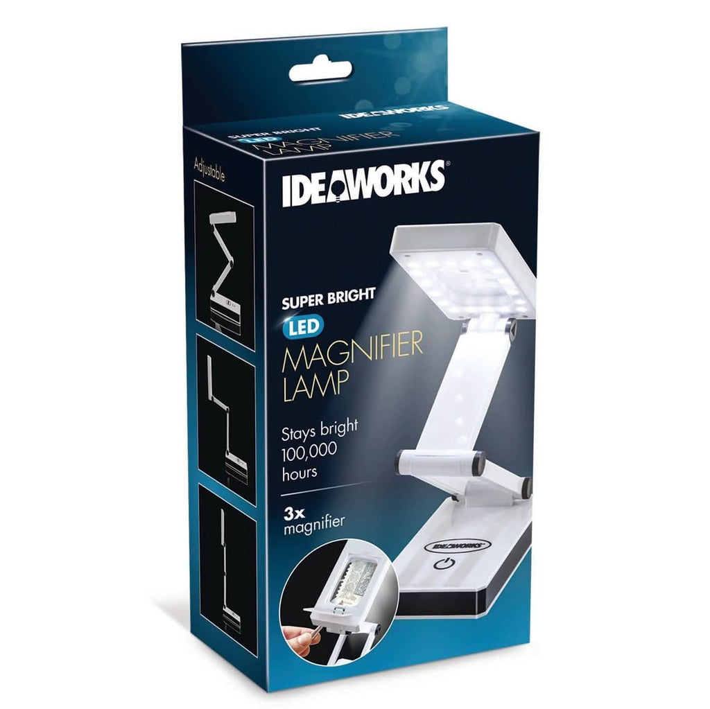 Portable Ultra Bright LED Lamp with 3X Magnifier by DailySale