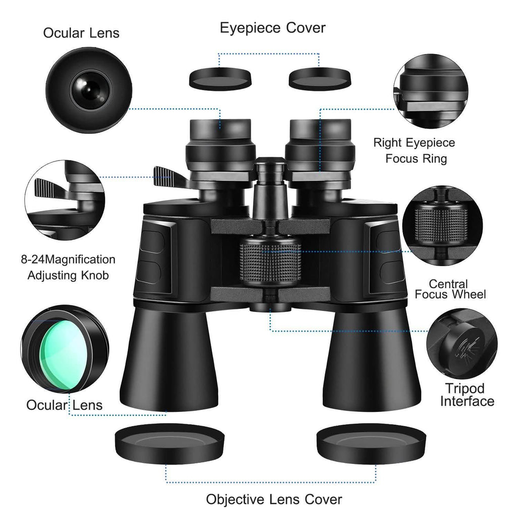 Portable Zoom Binoculars with FMC Lens by DailySale