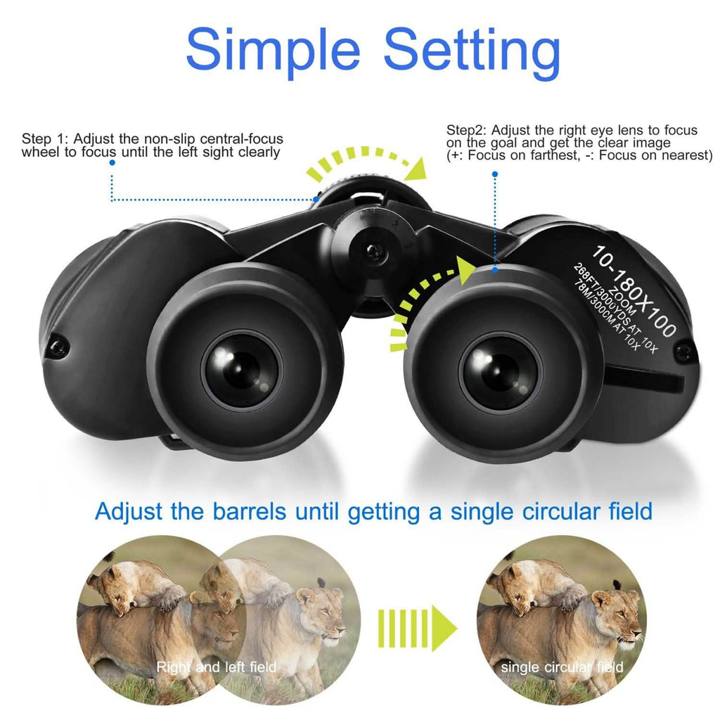 Portable Zoom Binoculars with FMC Lens by DailySale