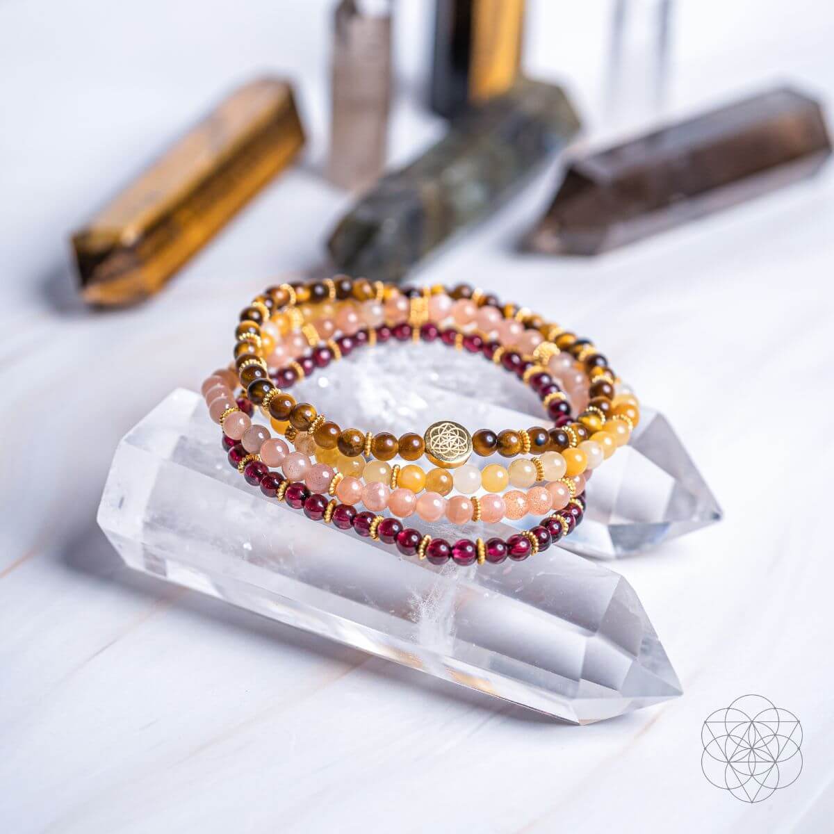 Powerful Positivity Bracelet Pack of 4 by Conscious Items