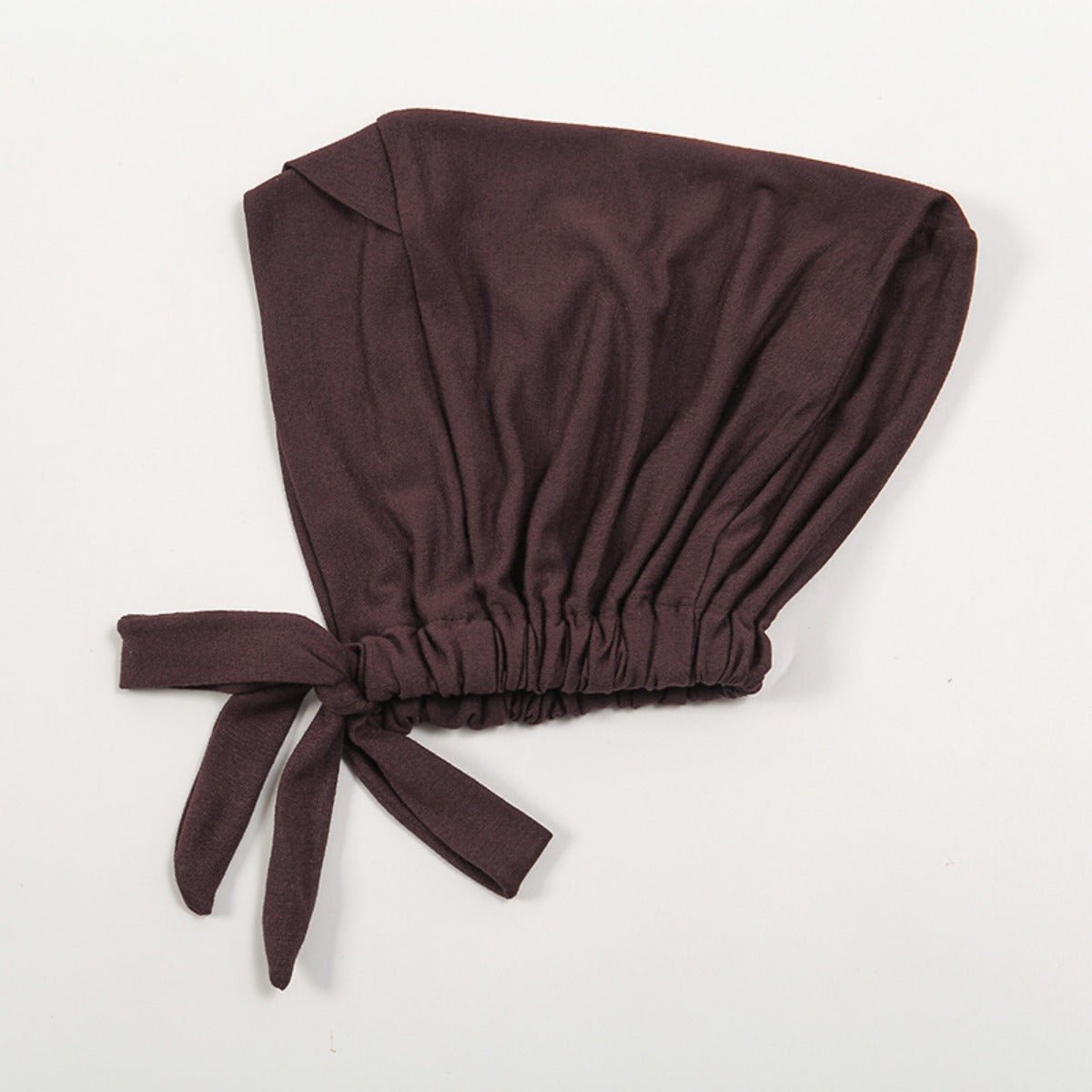 Premium Mercerized Cotton Cross-Strap Design Hijab Cap with Adjustable Brim (MH116) by Mariam's Collection