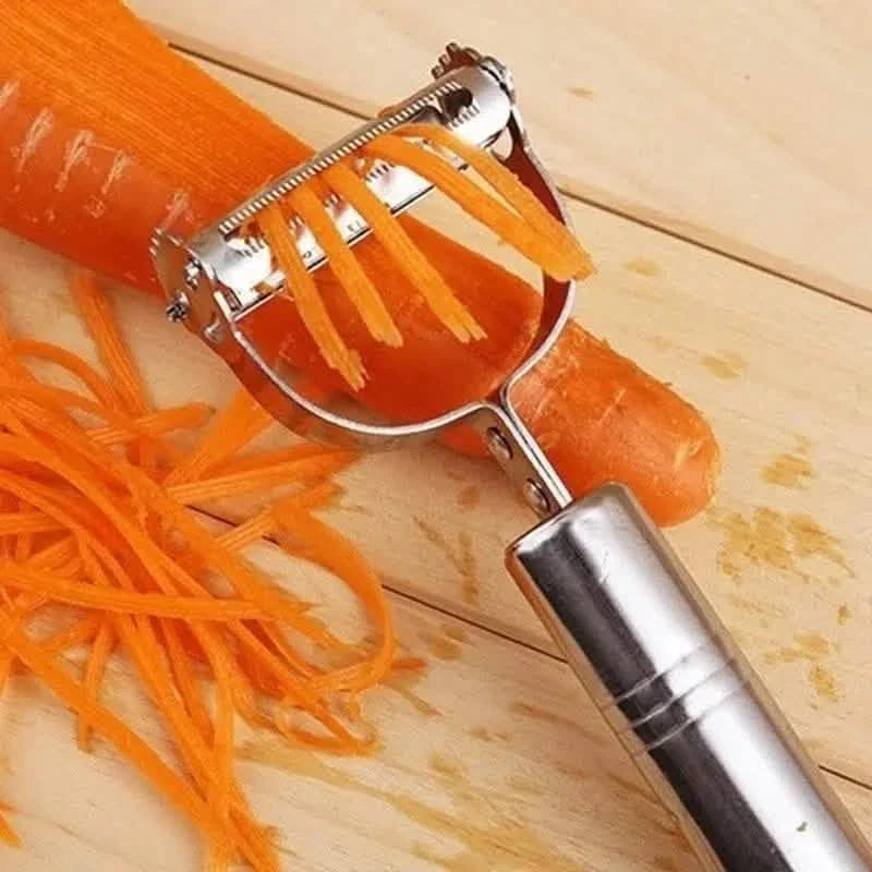 Premium Stainless Steel Vegetable Grater & Peeler by DailySale