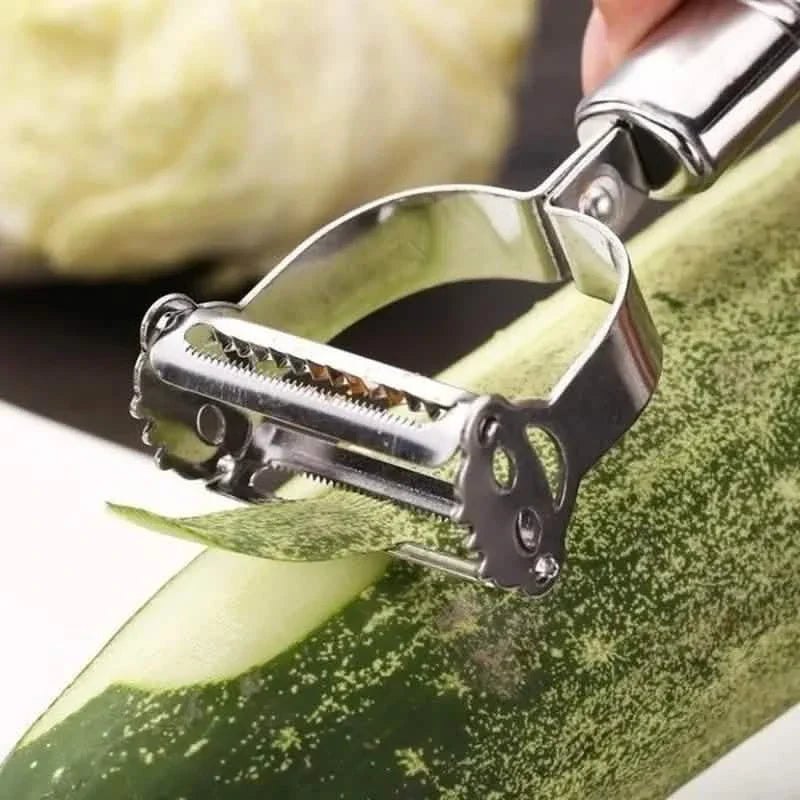 Premium Stainless Steel Vegetable Grater & Peeler by DailySale