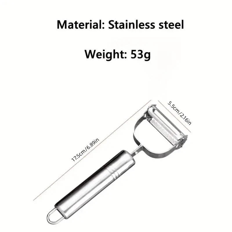 Premium Stainless Steel Vegetable Grater & Peeler by DailySale