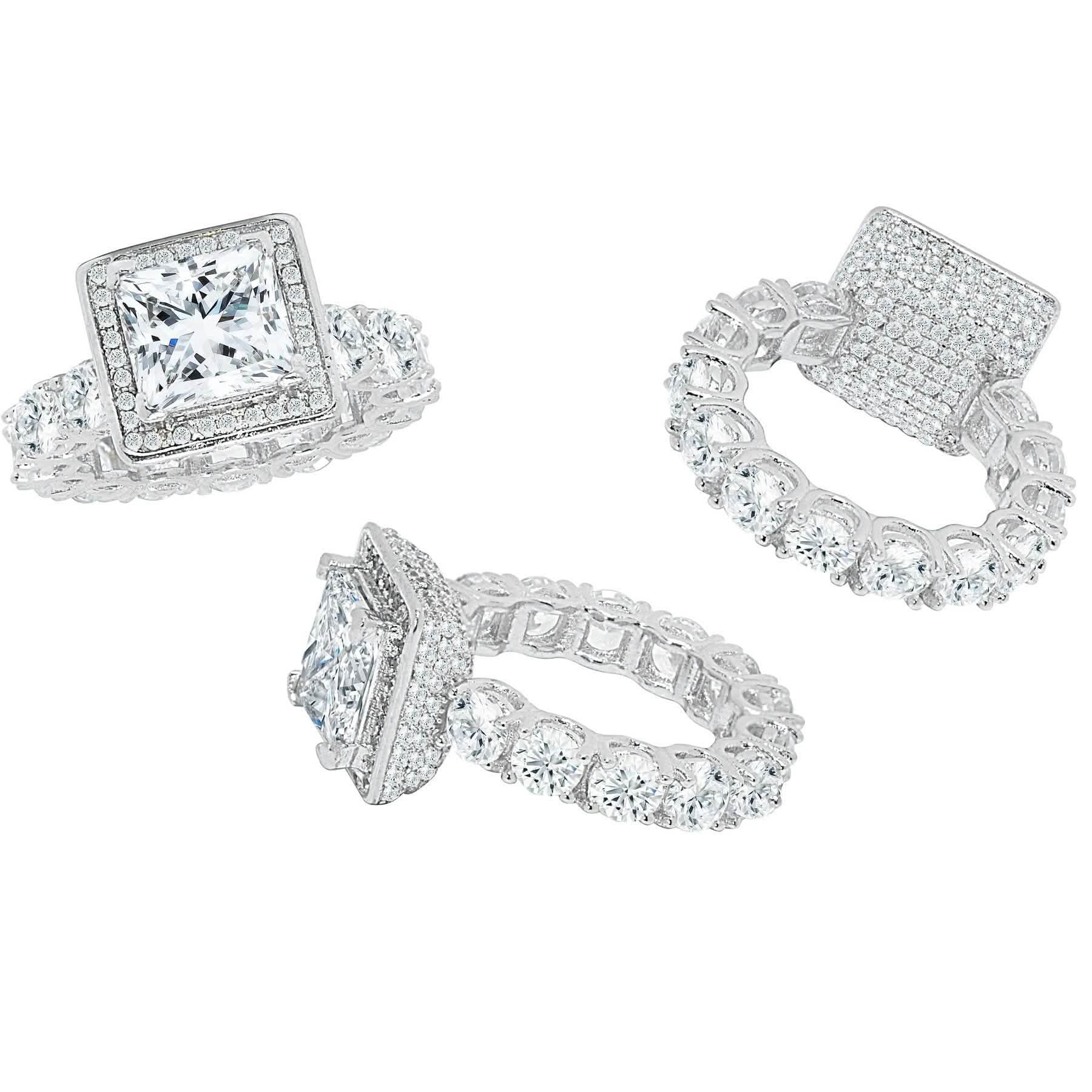 Princess Halo Eternity Ring by DailySale