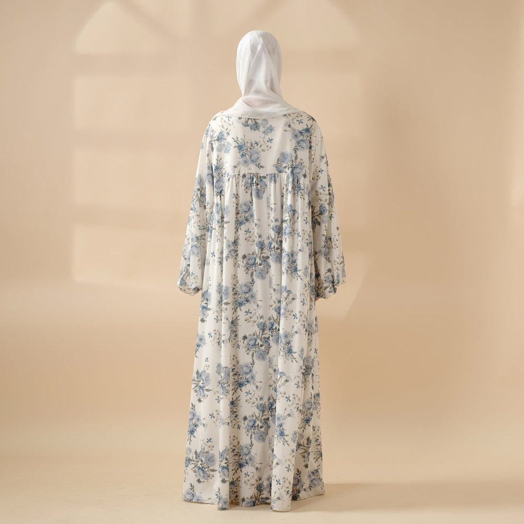 Printed Reversible Abaya (MA082) by Mariam's Collection